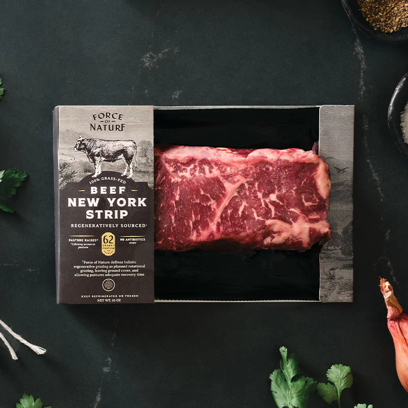 Grass Fed Beef NY Strip Steak - Image 3