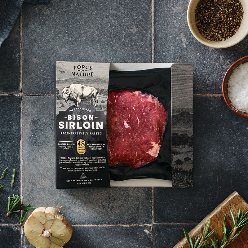 Grass Fed Bison Sirloin Steak - Image 3